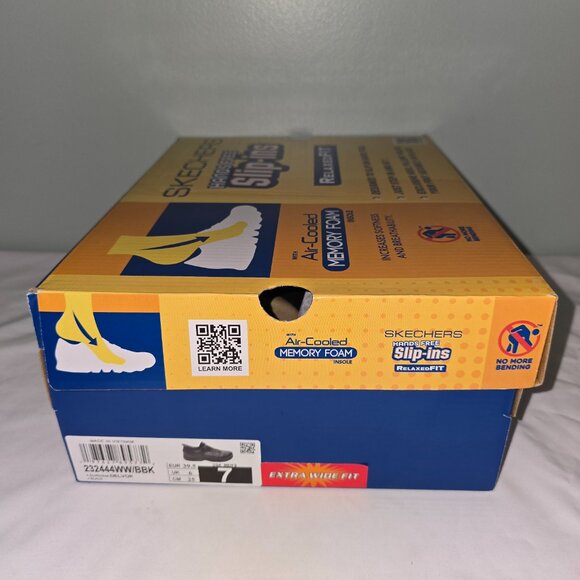 Skechers Hands Free Slip-ins Relaxed Fit, Durham Delver, Black, Men's Sz 7, NIB - Picture 9 of 10